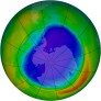 Antarctic Ozone 2014-09-22